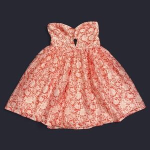 HELLO MOLLY NWT FLORAL PRINTED BABYDOLL DRESS WITH BOW DETAILING